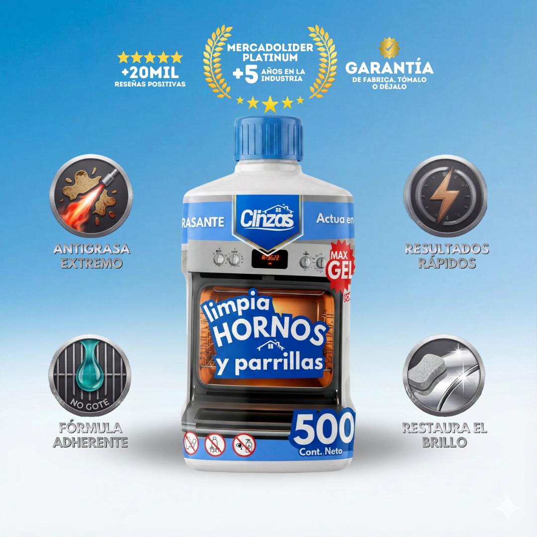 Limpia Hornos y parrillas | ENVIO EN 24hs