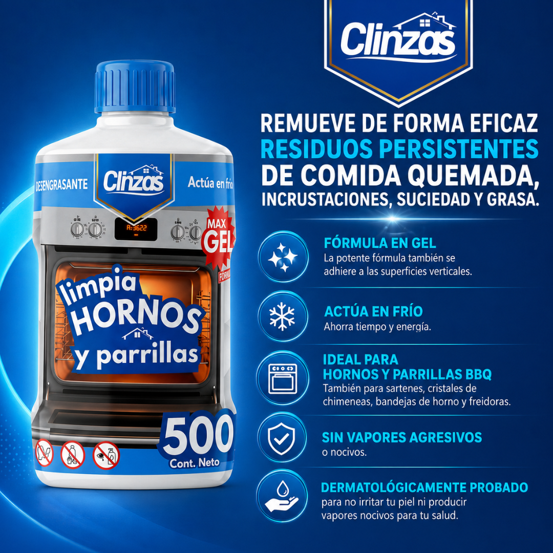 Limpia Hornos y parrillas | ENVIO EN 24hs