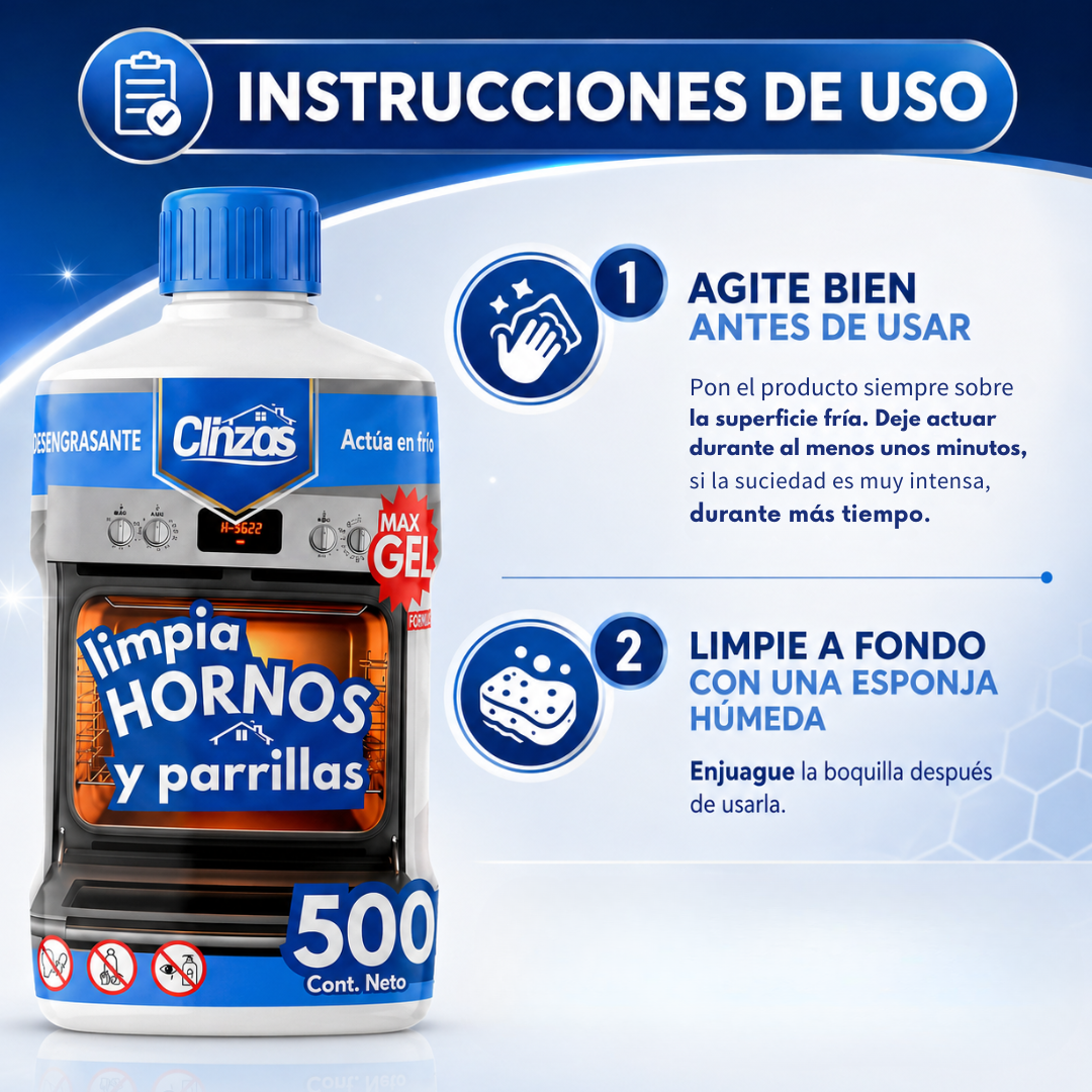 Limpia Hornos y parrillas | ENVIO EN 24hs